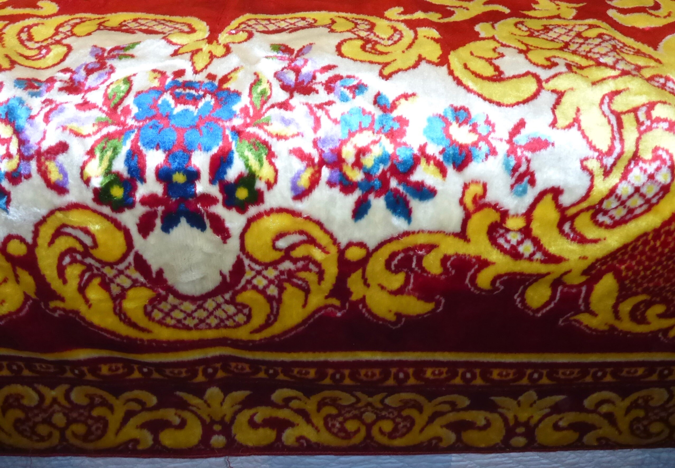 Vintage Italian Velvet Bedspread Vintage Italian Wedding Etsy