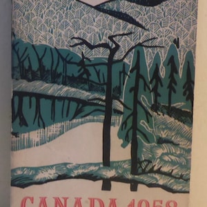 Copy of Canada 1958 The Official Handbook of Present Conditions and Recent Progress Dominion Bureau  of Statistics Ottawa Canada