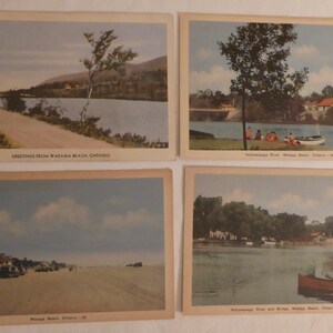 4 cartes postales de Wasaga Beach (Ontario) vers le début des années 1900 - Anciennes cartes postales de Wasaga Beach (Ontario) - Cartes postales de Wasaga Beach du début des années 1900
