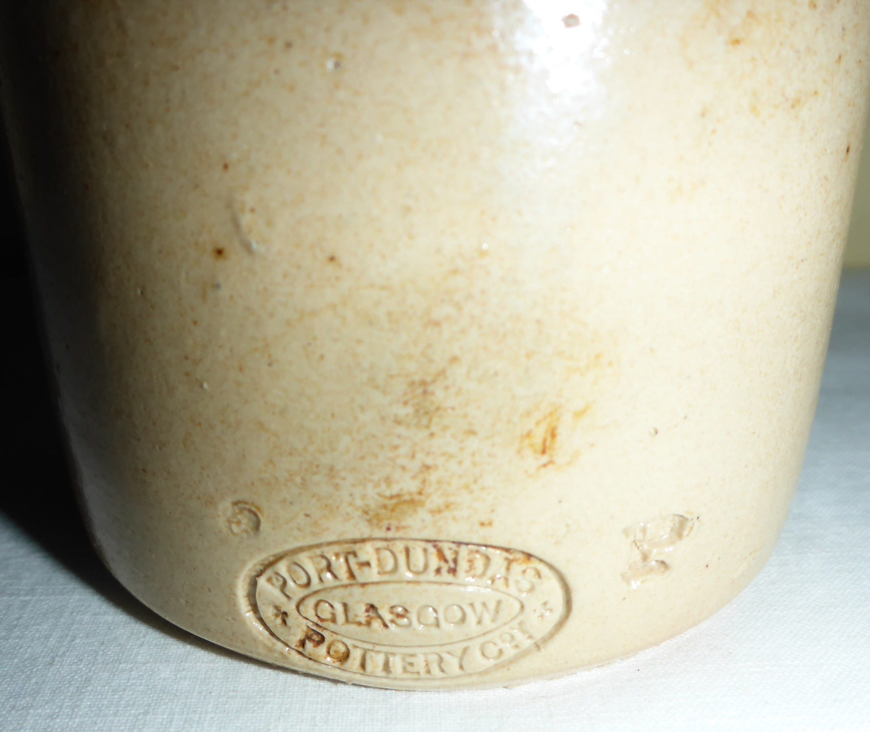 Antique Glazed Stoneware Portdundas Glasgow Pottery Coy. Etsy Canada