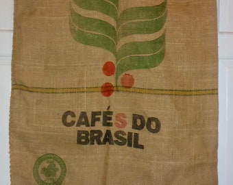 Burlap Coffee Bean Bag - Carmo Coffees - Carmo Coffees Carmo de Minas - MG Brazil Burlap Coffee Bean Bag - Burlap Coffee Bean Bag