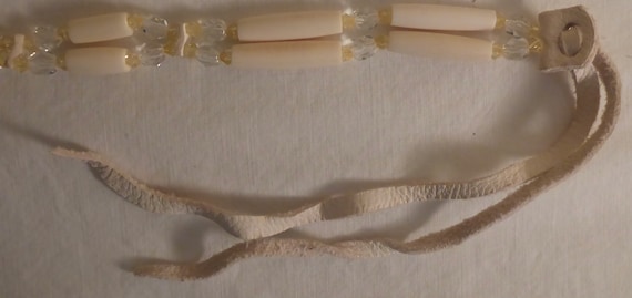 Hand Crafted Aboriginal First Nations Native Bone… - image 4