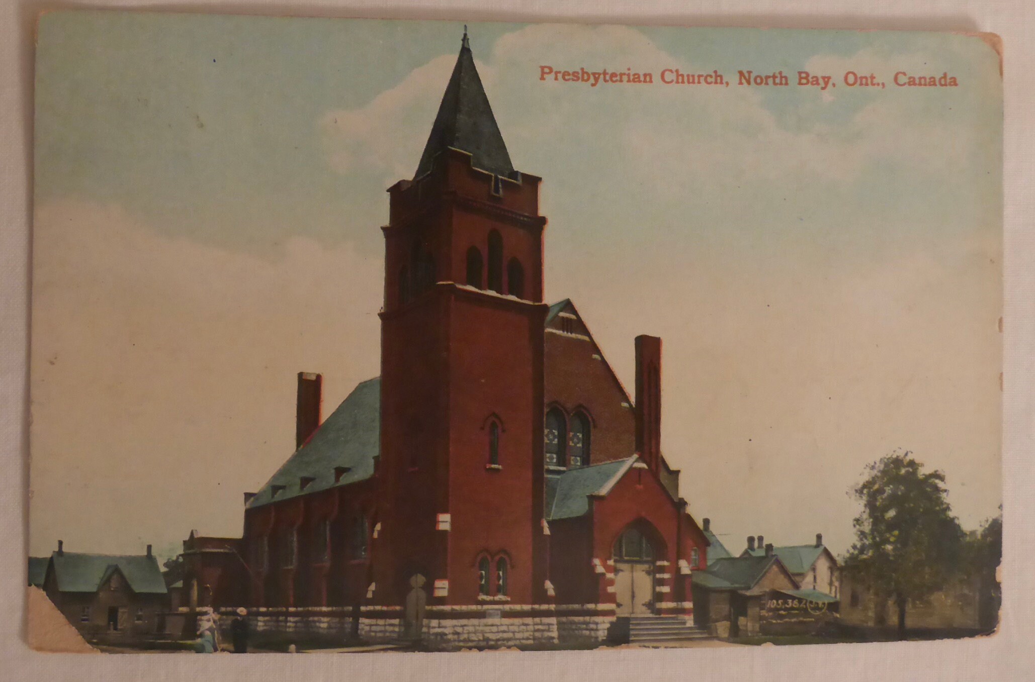 RPPC 1905 photo postcard Tadoussac Chapel Quebec RPPC 1905 photo postcard Tadoussac Chapel Quebec