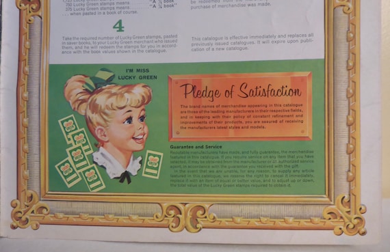 1961 Copy of the Magic World of Gifts Loblaws Lucky Green Stamps