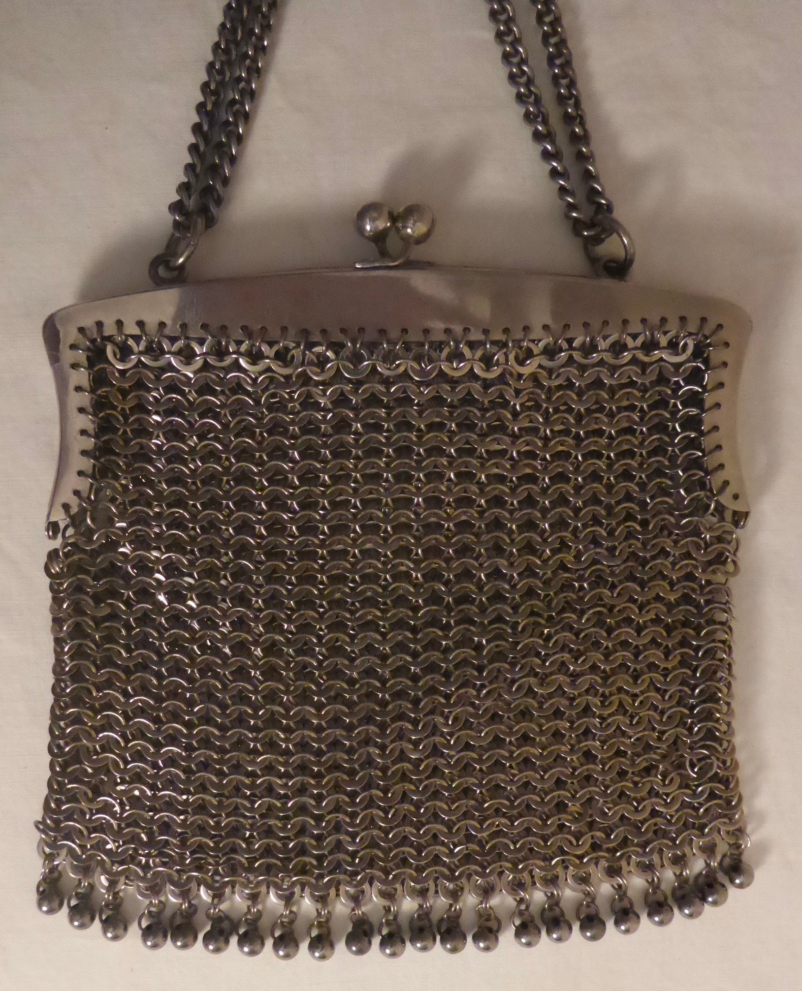 Buy Antique Chain Mail Original Coin Purse, Antique Wallet, Vintage  Chainmail Purse From the 1920s / 1930s, Chainmail Coin Purse, Damaged  Online in India - Etsy