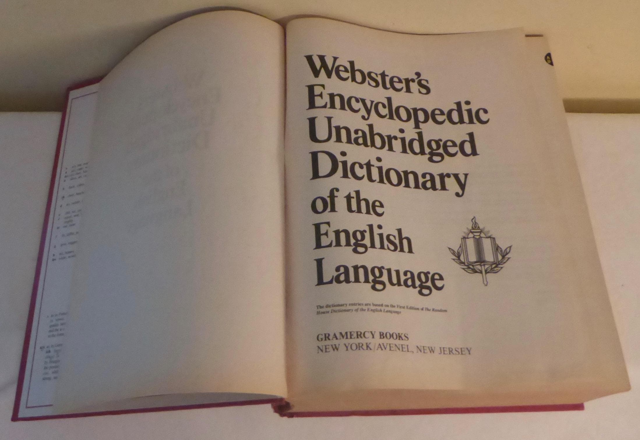 1989 Webster's Encyclopedic Unabridged Dictionary of the English