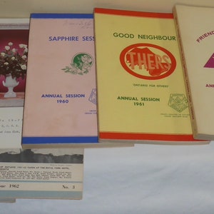 Collection of Vintage Order of Eastern Star Literature/Memorabilia - Order of Eastern Star Books & Magazines - Freemasonary Memorabilia