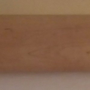 Vintage Wooden Rolling Pin with Green Handles - 1930/40&#39;s Wooden Rolling Pin with Green Handles - Vintage Kitchen Decor - Farm Kitchen Decor