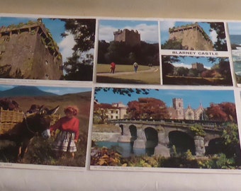 11 Vintage Scenes of Ireland Post Cards - 11 Vintage Ireland Post Cards - Souvenir of Ireland Post Cards - 11 Vintage Irish Post Cards