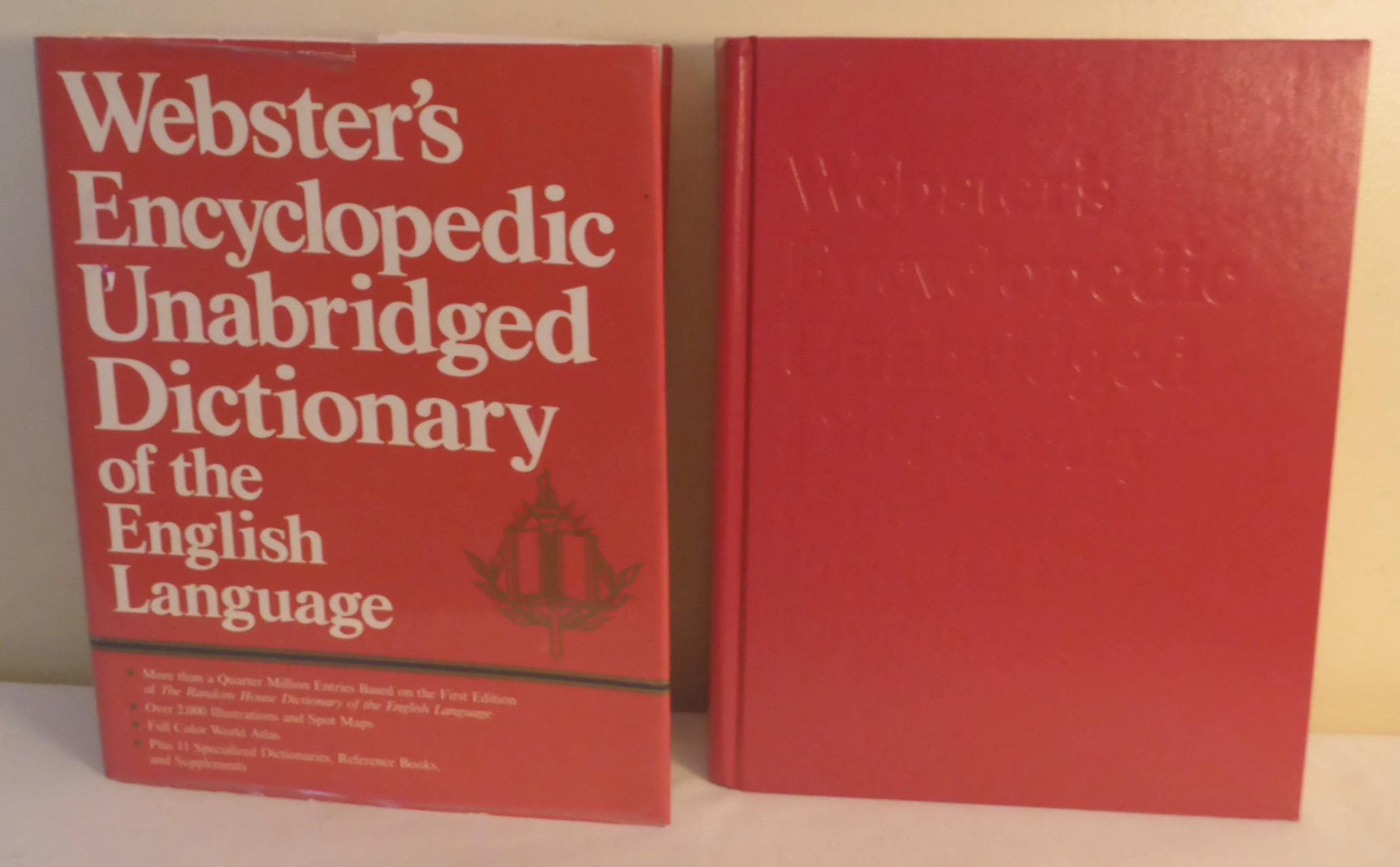 1989 Webster's Encyclopedic Unabridged Dictionary of the English