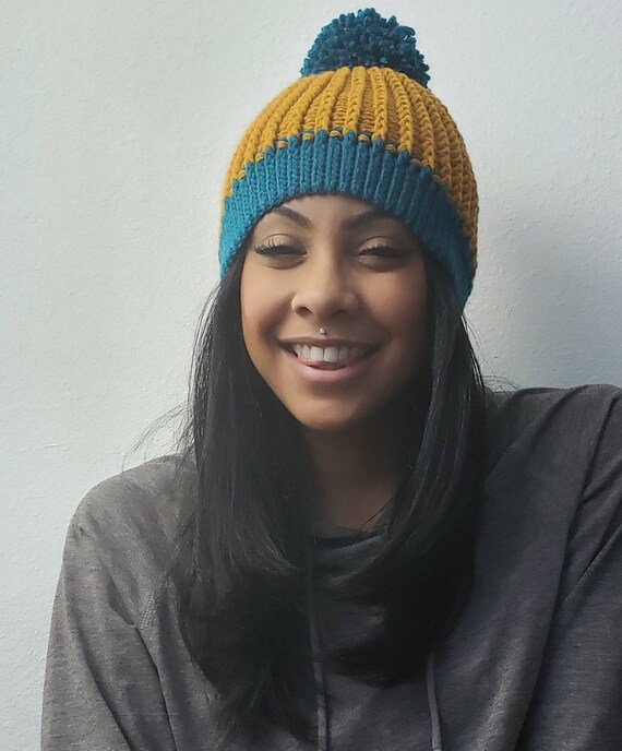 C J Satin Lined Beanie Winter Hat Cap For Natural Curly Etsy