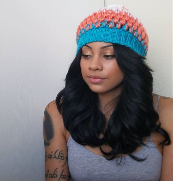 Daisy Satin Lined Beanie Cap Winter Hat For Natural Curly Etsy
