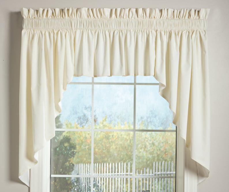 EXTRA VALANCE for Cottage Tailored Swags image 1