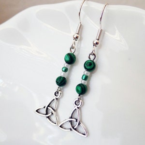 Silver Celtic Knot Earrings