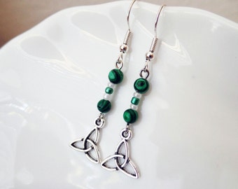 Silver Celtic Knot Earrings