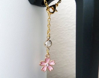 Cherry Blossom Charm | Flower Charm | Stanley Cup Handle Charm | Tumbler Handle Charm