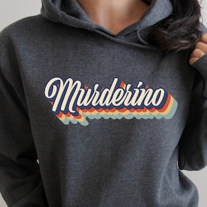 Murderino Hoodie, True Crime Hoodie, My Favorite Murder MFM Merch, True Crime Retro Hoodie, MFM Fan Cult, True Crime Gifts Buzzfeed Unsolved