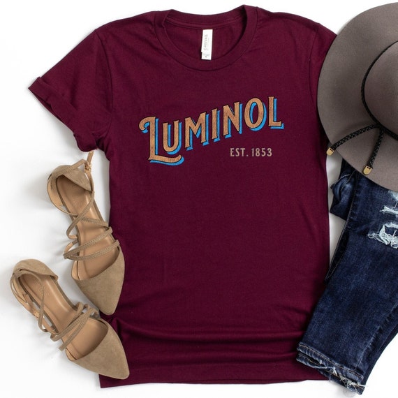 Luminol T-Shirt: Forensic Science, Crime Scene Investigator, True Crime Gift