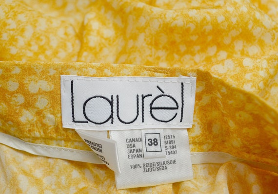 Vintage Laurèl High Waist Silk Designer Business … - image 2