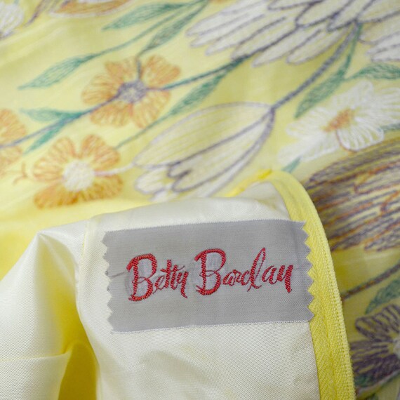 Vintage Betty Barclay Trevira Cotton Sheer Summer… - image 4