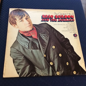 The Greatest Hits of Eric Burdon And The Animals Vinyl Album, 1969 Edition