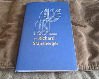 Poemas del Sombrero de Cristal de Richard Stansberger Tapa dura, 1979 1.ª edición