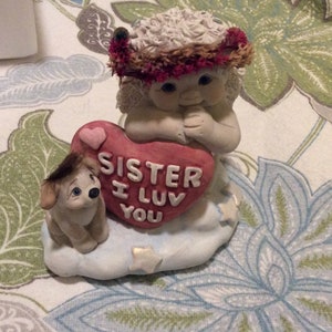 Dreamsicles Sister I Love You Figurine With Box - Etsy