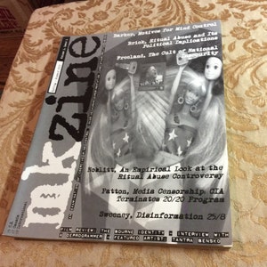 Nkzine Magazine Volume 1 Issue 1 (conspiracy magazine) 2003.