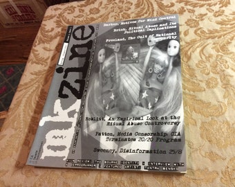 Nkzine Magazine Volumen 1 Número 1 (revista de conspiración) 2003.