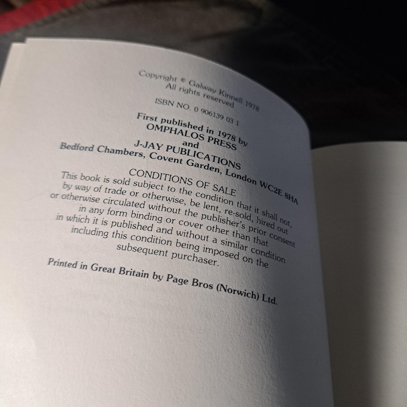 The Book of Nightmares Paperback, 1978 1st Edition Signed by Author image 4