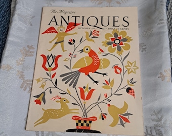 Revista Antigüedades, número de octubre de 1947