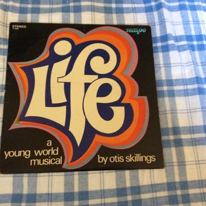 Álbum de vinilo musical Life A Young World, edición de 1970