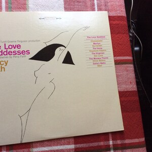 The Love Goddesses Percy Faith Vinyl Album, 1963 Edition