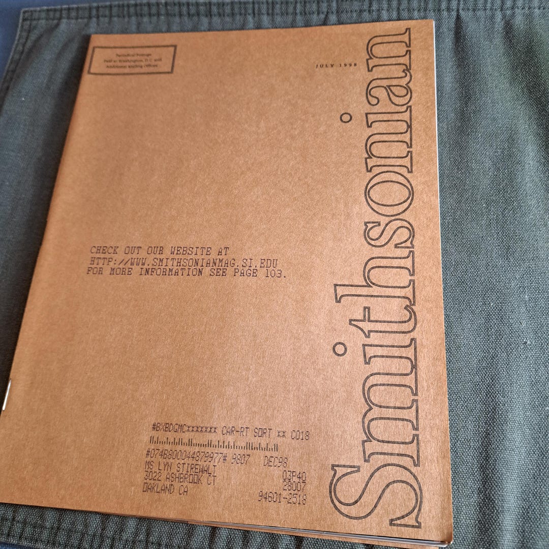 Smithsonian Magazine July 1998 Pierre Bonnard - Etsy