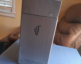 Cocktail Shaker Penguin Art Deco Restoration Hardware Vintage