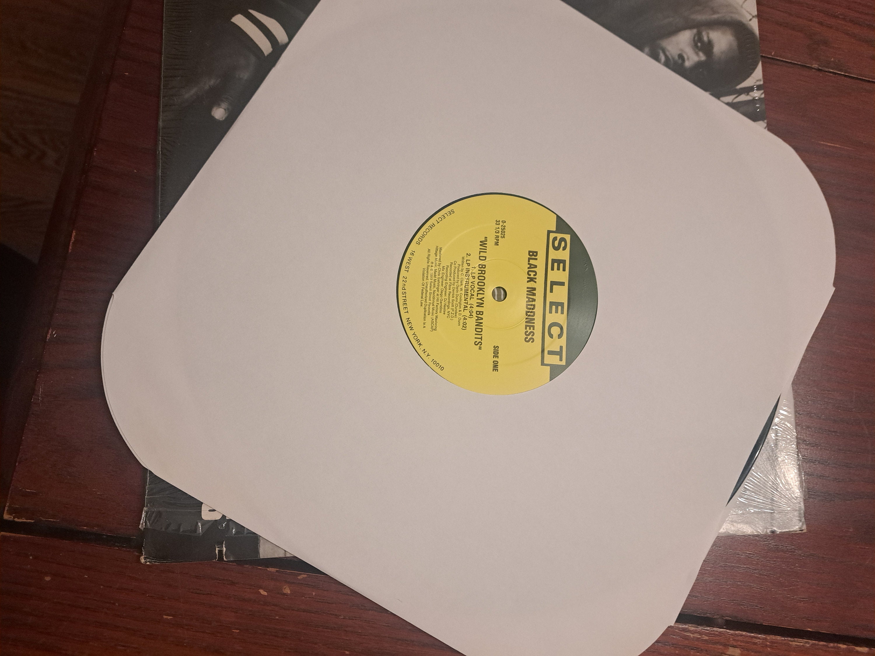 Wild Brooklyn Bandits Black Madness Vinyl Album, 1993 Edition - Etsy