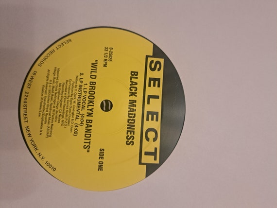 Wild Brooklyn Bandits Black Madness Vinyl Album, 1993 Edition - Etsy