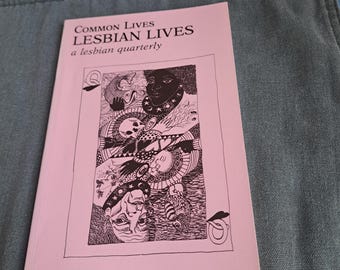 Common Lives Lesbian Lives A Lesbian Quarterly Paperback Winter 1988 Edition