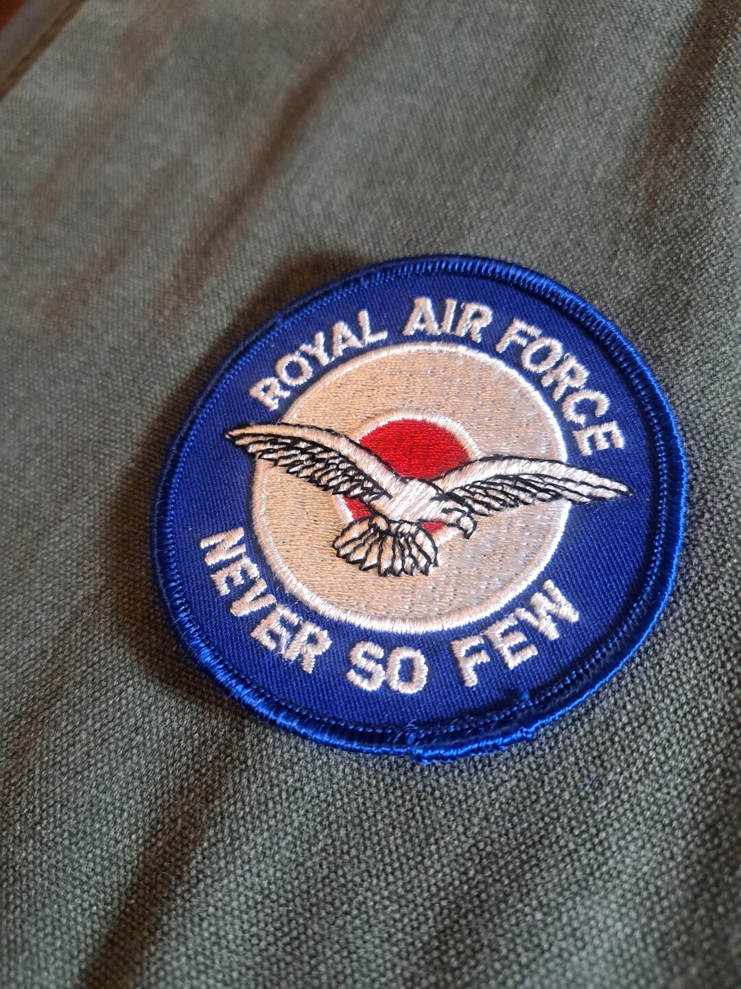 Royal Air Force Never so Few Aviation Patch - Etsy