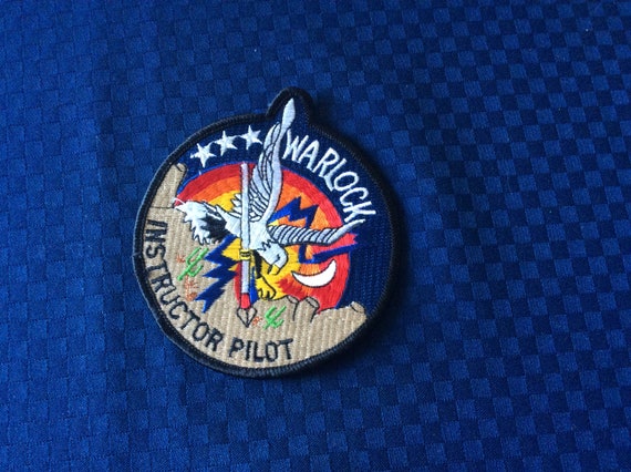 Warlock Instructor Pilot Aviation Patch - image 1