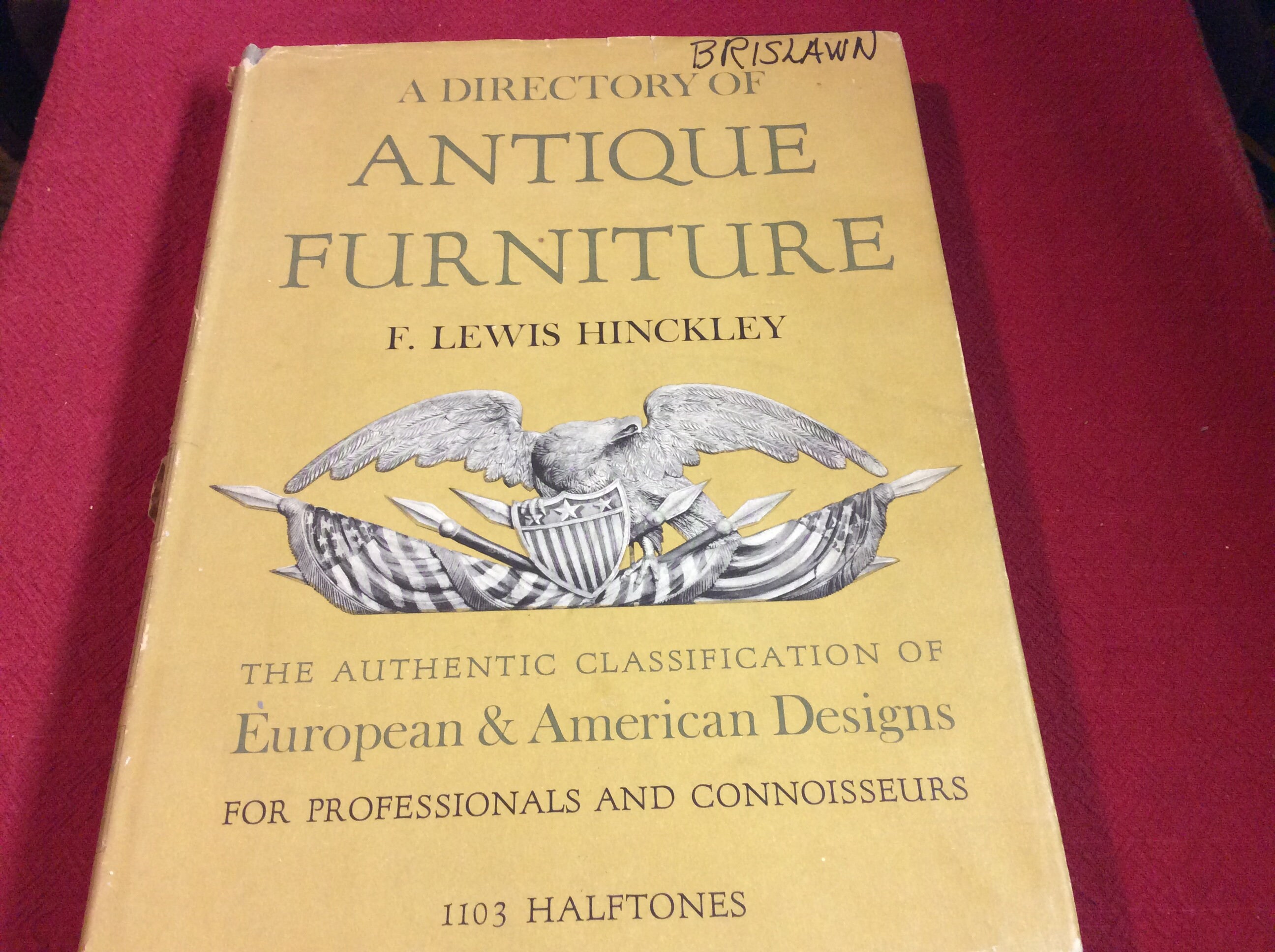 A Directory of Antique Furniture Hardback, 1953 Edition - Etsy Israel