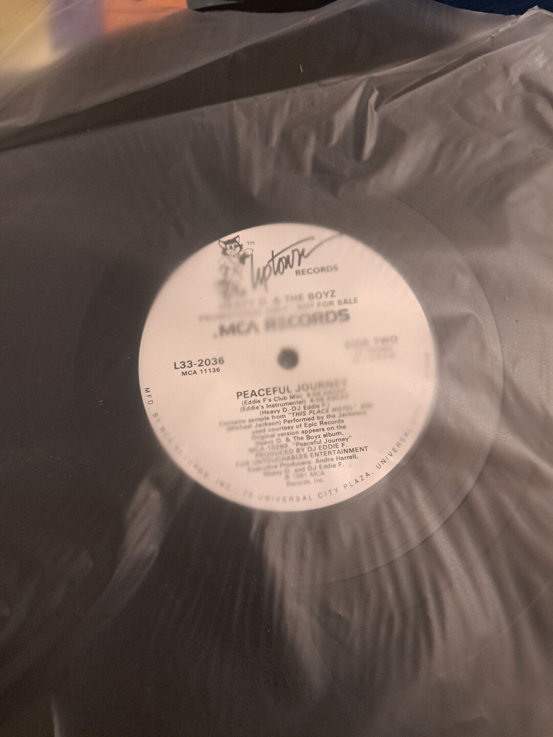 Peaceful Journey Heavy D. & the Boyz Vinyl Album, 1991 Edition - Etsy