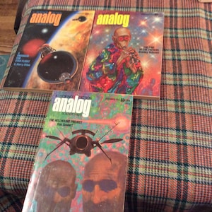 Lote de Tres Revistas Analógicas de Ciencia Ficción, Ediciones 1973