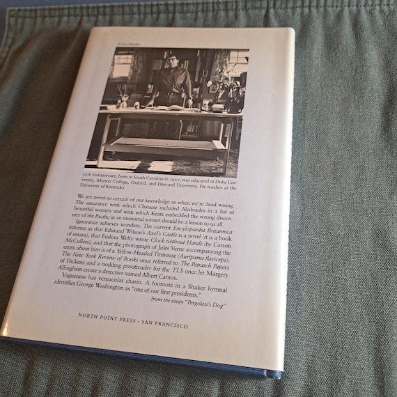 Every Force Evolves a Form by Guy Davenport Hardback, 1987 1st