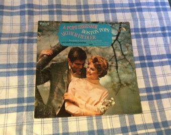 A Pops Serenade Boston Pops Arthur Fiedler Vinyl Album, 1969 Edition