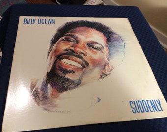 Billy Ocean Suddenly Vinyl Album, 1984 Edition