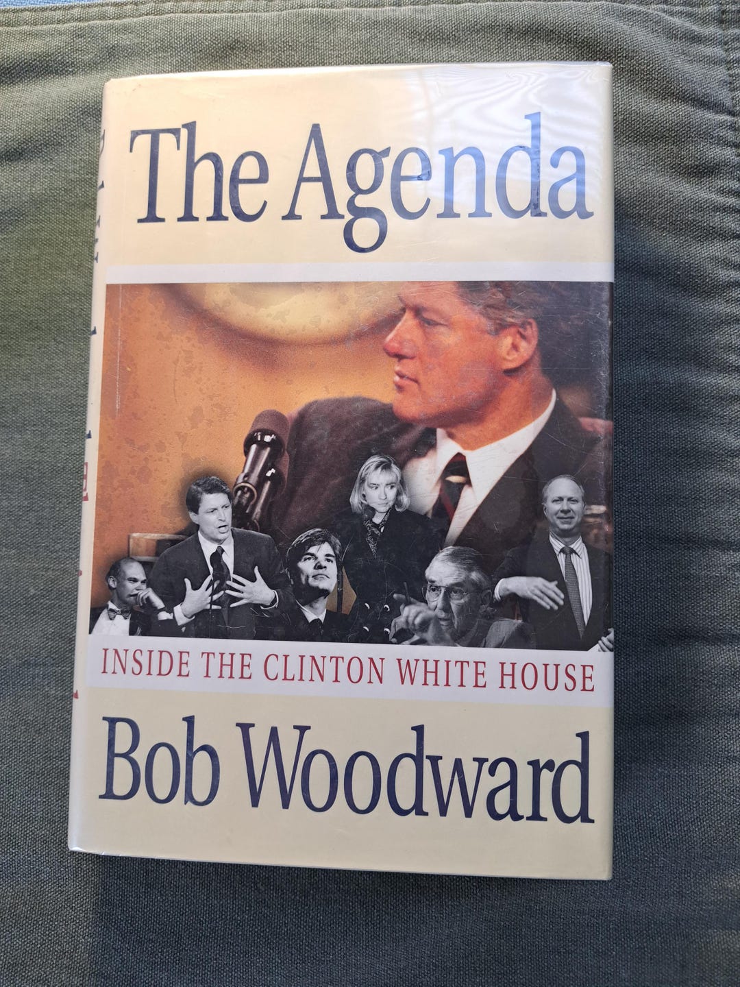 The Agenda Inside the Clinton White House Hardback, 1994 Edition - Etsy