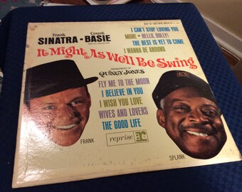 It Might as Well Be Swing Frank Sinatra-Count Basie Vinyl Album, 1964 Edition