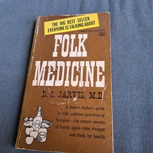 Folk Medicine Paperback, 1958 Edition