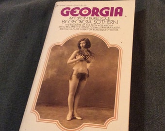 Georgia my Life In Burlesque Paperback, 1972 Edition